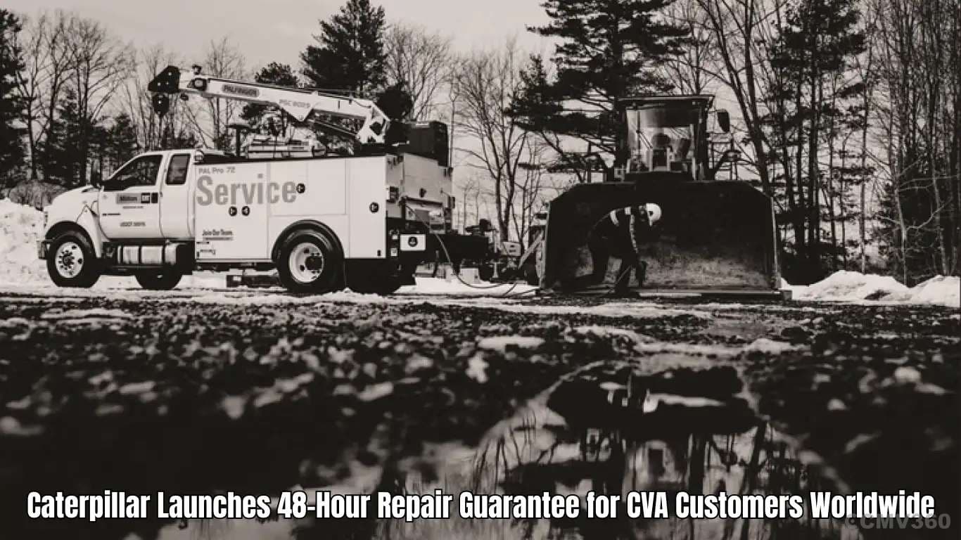 Caterpillar Launches 48-Hour Repair Guarantee for CVA Customers Worldwide Caterpillar Launches 48-Hour Repair Guarantee for CVA Customers Worldwide
