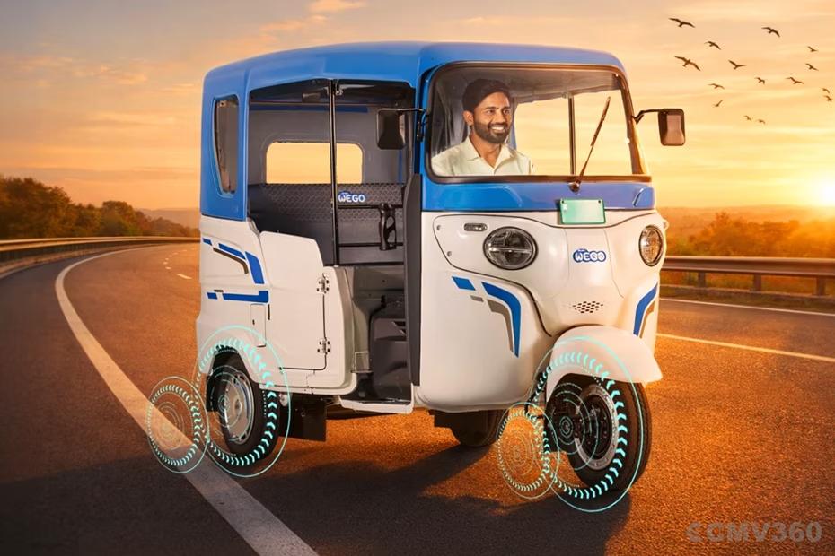 Bajaj WEGO P70 Right Front Three Quarter Bajaj WEGO P70 Right Front Three Quarter