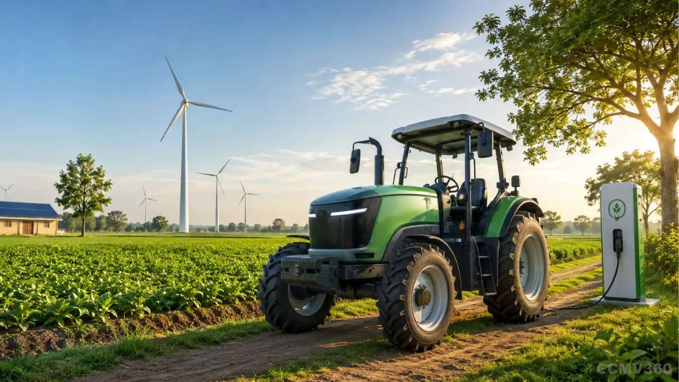Haryana Farmers to Get ₹5 Lakh Subsidy on E-Tractors Haryana Farmers to Get ₹5 Lakh Subsidy on E-Tractors