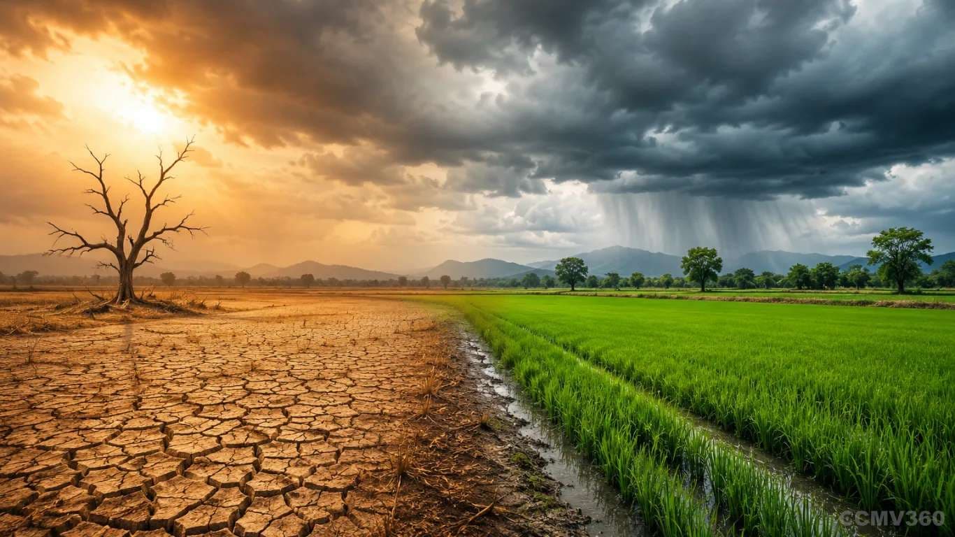 एल नीनो का भारत में आगमन: कमजोर मानसून खरीफ फसलों को नुकसान पहुंचा सकता है और किसानों को प्रभावित कर सकता है El Nino Arrives in India: Weak Monsoon May Damage Kharif Crops and Impact Farmers