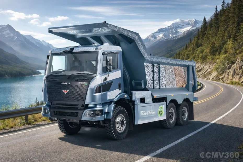 Montra Electric Rhino 2838EV Montra Electric Rhino 2838EV tipper truck