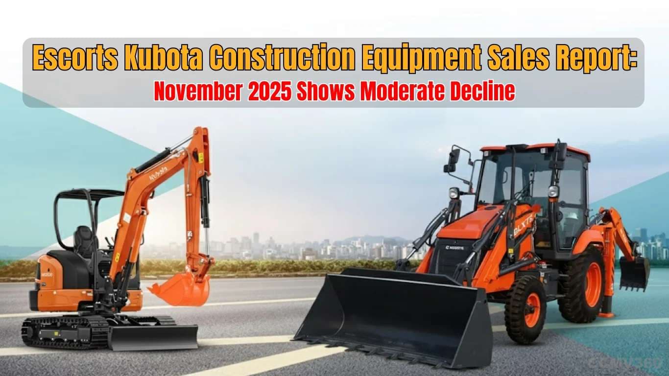 Escorts Kubota Construction Equipment Sales Report: November 2025 Shows Moderate Decline Escorts Kubota Sales (1).webp
