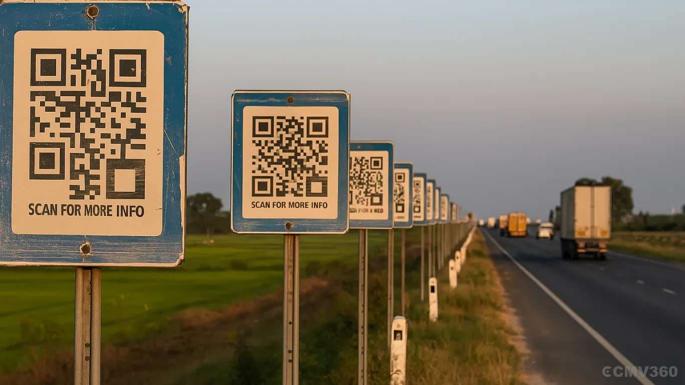 Scan for Accountability! Govt Rolls Out QR Codes & YouTube Channels to Track Highway Projects in Real Time Scan for Accountability! Govt Rolls Out QR Codes & YT Channel.webp