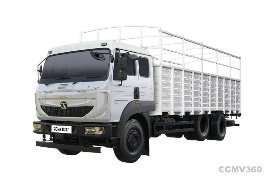 TATA Signa 3123.T truck left front three-quarter view TATA Signa 3123.T truck left front three-quarter view