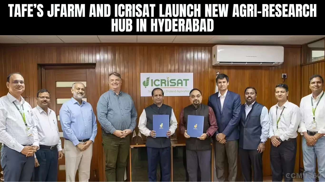 TAFEâs JFarm and ICRISAT Launch New Agri-Research Hub in Hyderabad.webp TAFEâs JFarm and ICRISAT Launch New Agri-Research Hub in Hyderabad.webp