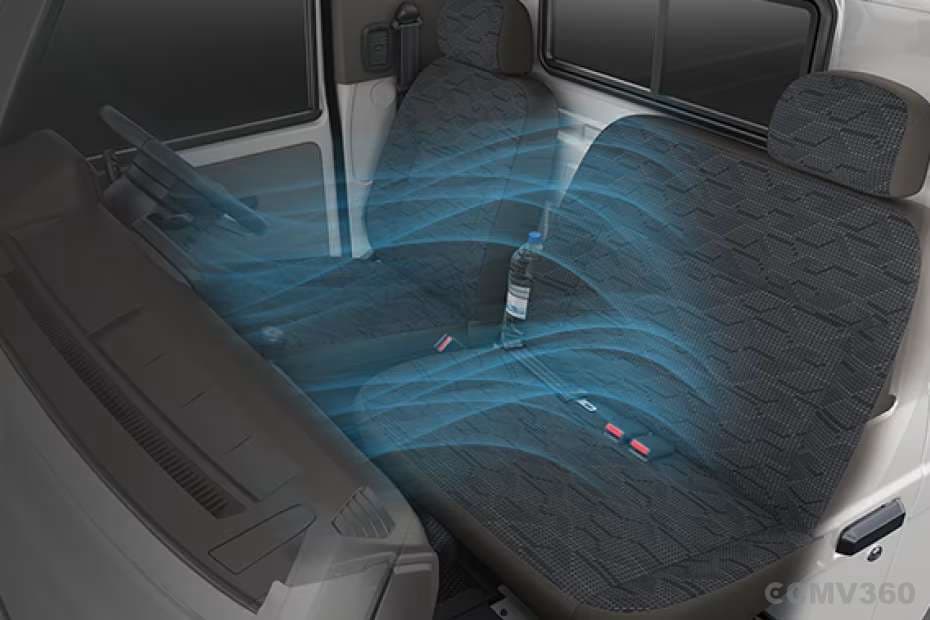 Fast-Cooling AC, D+2 Seating & Adjustable Driver Seat Fast-Cooling AC, D+2 Seating & Adjustable Driver Seat