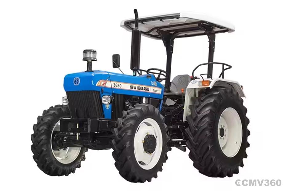 New Holland 3630 TX Super Plus 4WD Blue Color New Holland 3630 TX Super Plus 4WD Blue Color