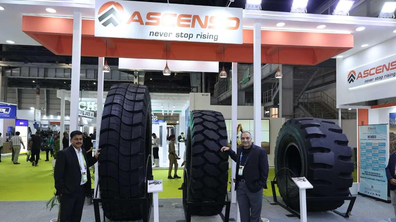 Ascenso ने भारत में विशालकाय खनन टायर बनाने के लिए $100 मिलियन का निवेश किया Ascenso Invests $100 Million to Build Giant Mining Tyres in India