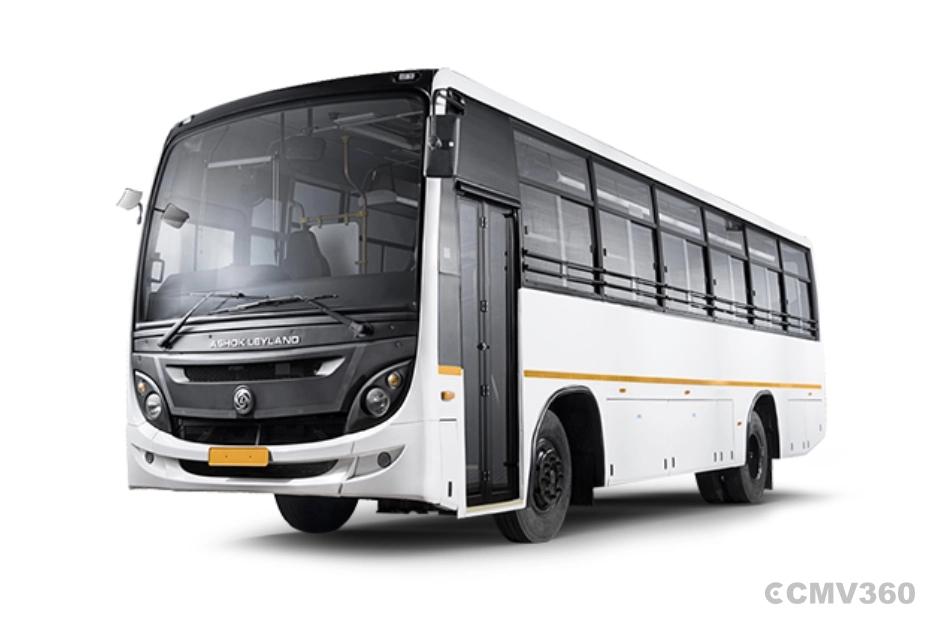 Ashok Leyland Oyster Wide School Bus White Color Ashok Leyland Oyster Wide School Bus White Color