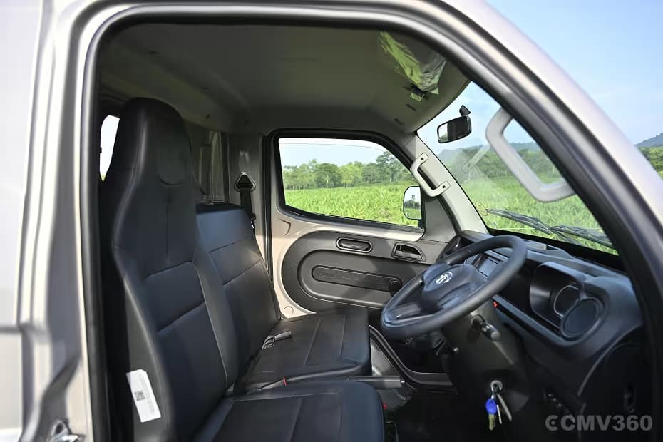 Tata Intra V10 Interior View with Steering and Dashboard Tata Intra V10 Interior View with Steering and Dashboard