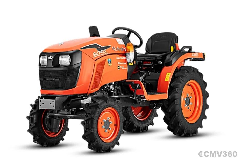 Kubota NeoStar B2741S Narrow tractor left front three-quarter view Kubota NeoStar B2741S Narrow tractor left front three-quarter view