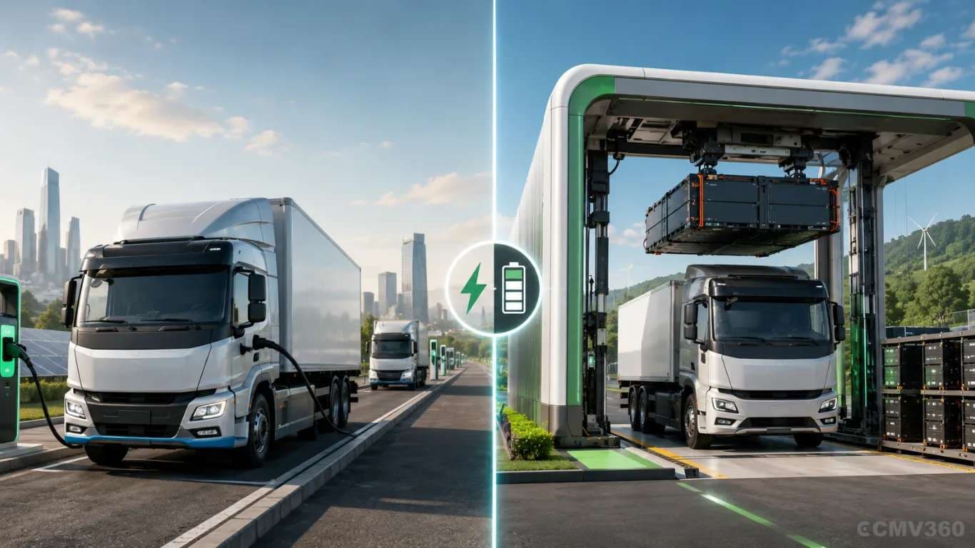 Battery Swapping vs Fast Charging: Which Technology Will Drive India’s Electric Truck Revolution? Battery Swapping vs Fast Charging: Which Technology Will Drive India’s Electric Truck Revolution?
