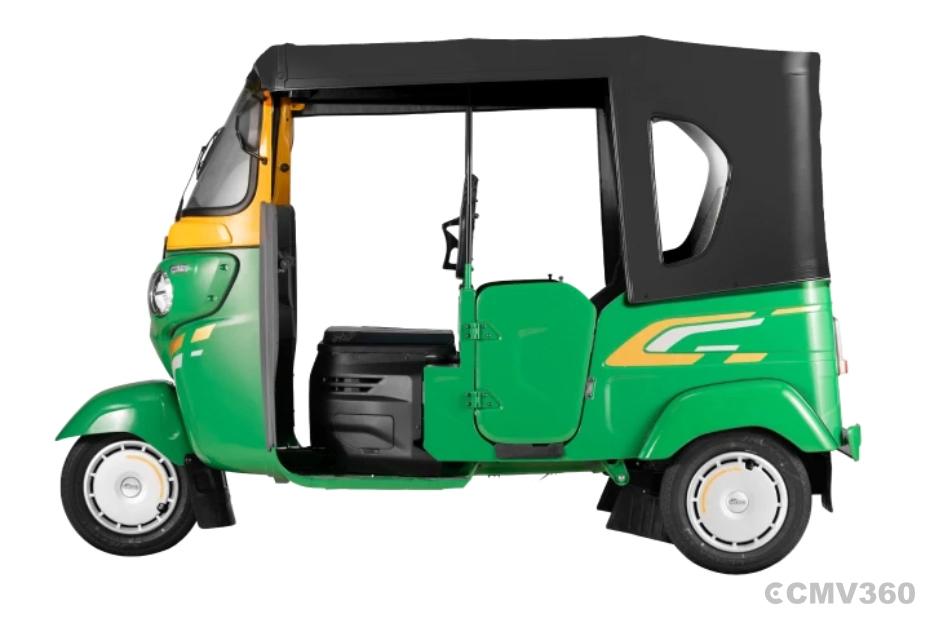 Bajaj WEGO P50 Green Left Side View Bajaj WEGO P50 Green Left Side View