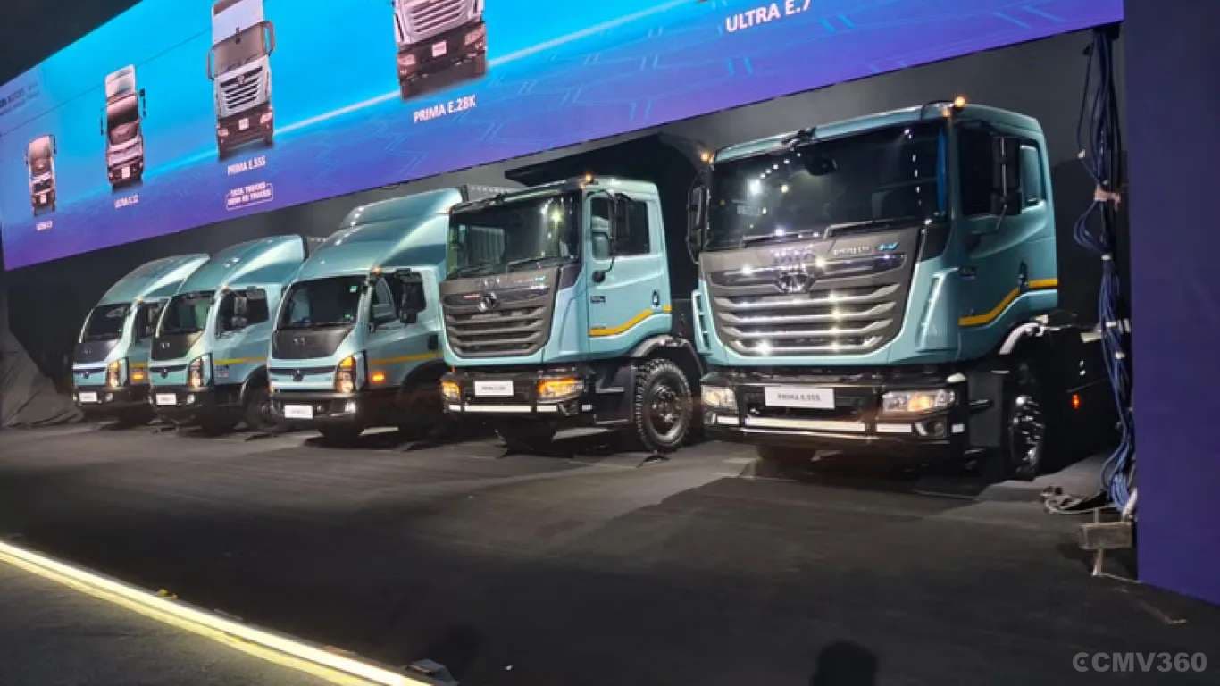 Tata Motors Launches 17 New ICE and Electric Trucks Across 7–55 Tonne Segment Tata Motors Launches 17 New ICE and Electric Trucks