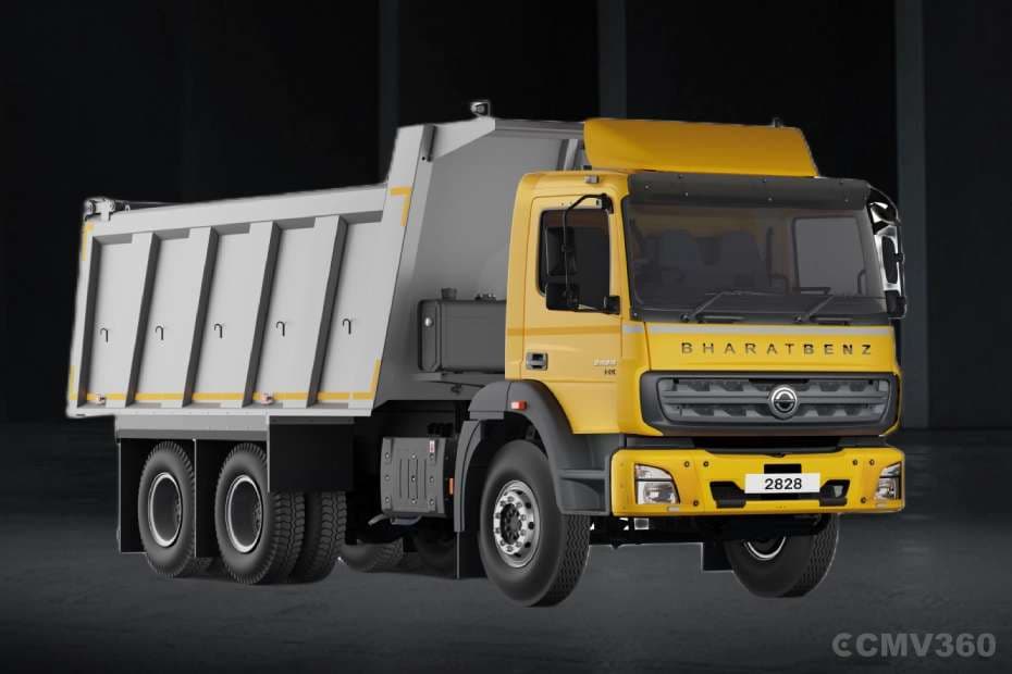 BharatBenz 2828C HX Yellow Color BharatBenz 2828C HX Yellow Color