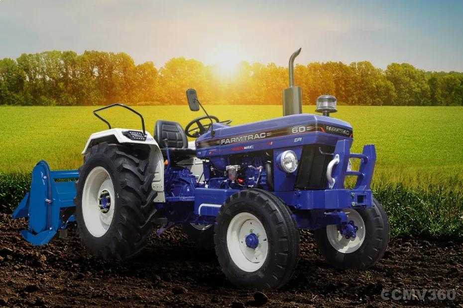 Farmtrac 60 PowerMaxx Right Front Three Quarter Farmtrac 60 PowerMaxx Right Front Three Quarter