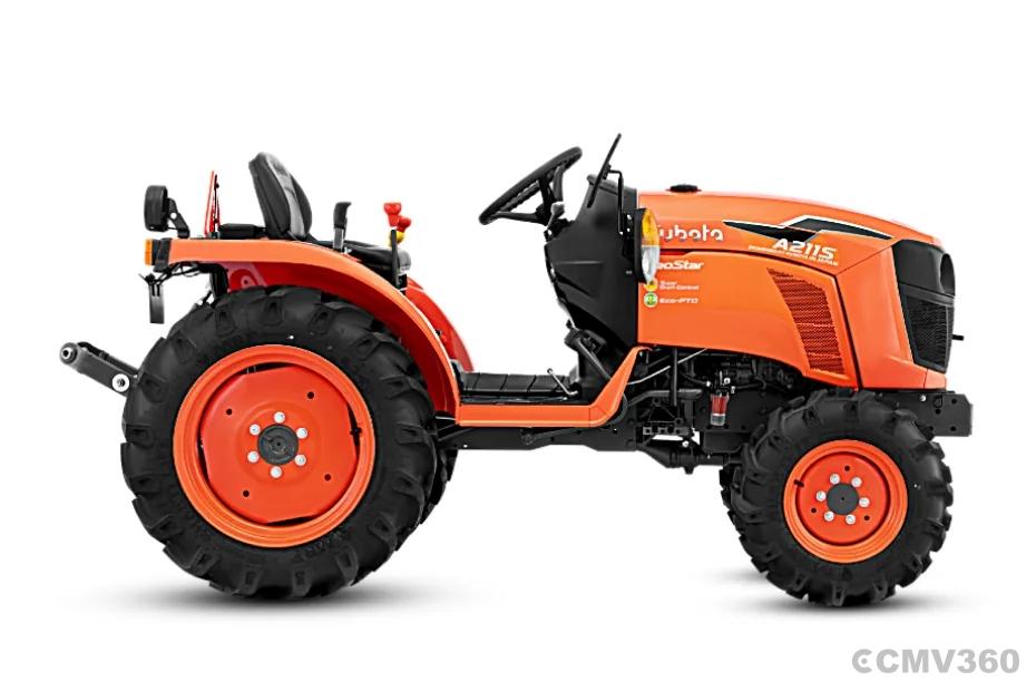 Kubota NeoStar A211S Standard tractor right side view Kubota NeoStar A211S Standard tractor right side view