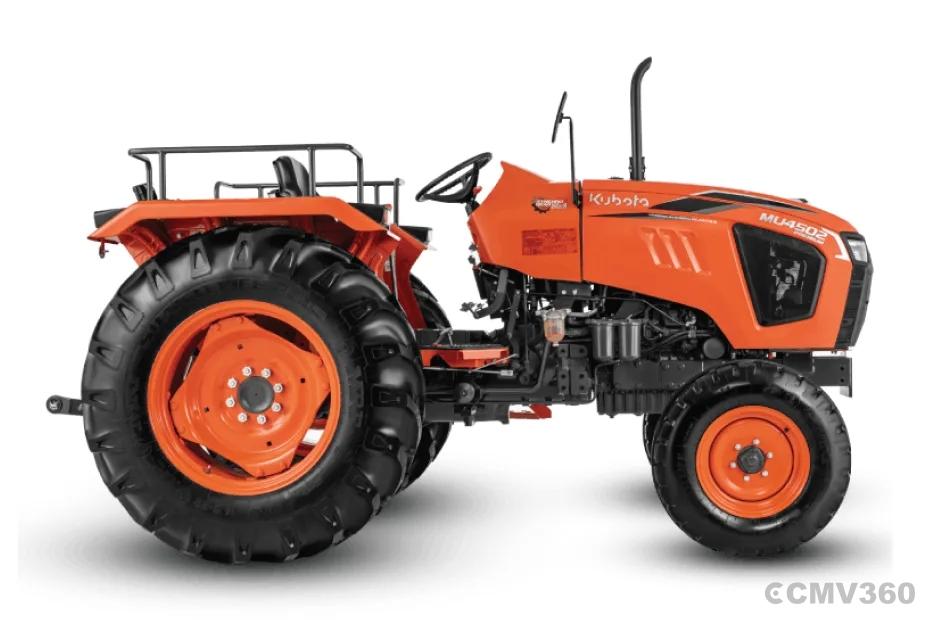Kubota MU4502 2WD tractor right side view Kubota MU4502 2WD tractor right side view
