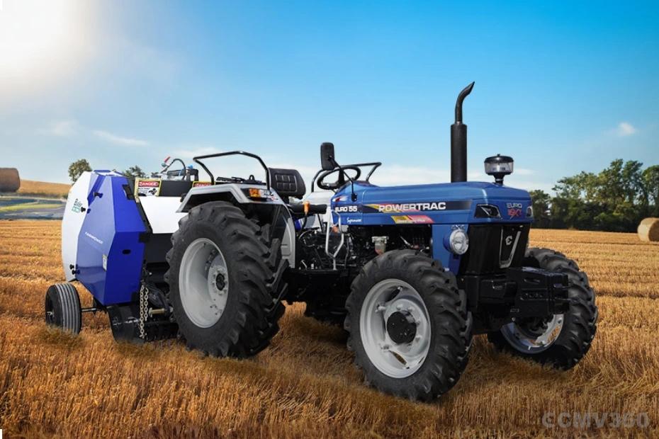 Powertrac Euro 55 Next 4WD Right Front Three Quarter Powertrac Euro 55 Next 4WD Right Front Three Quarter