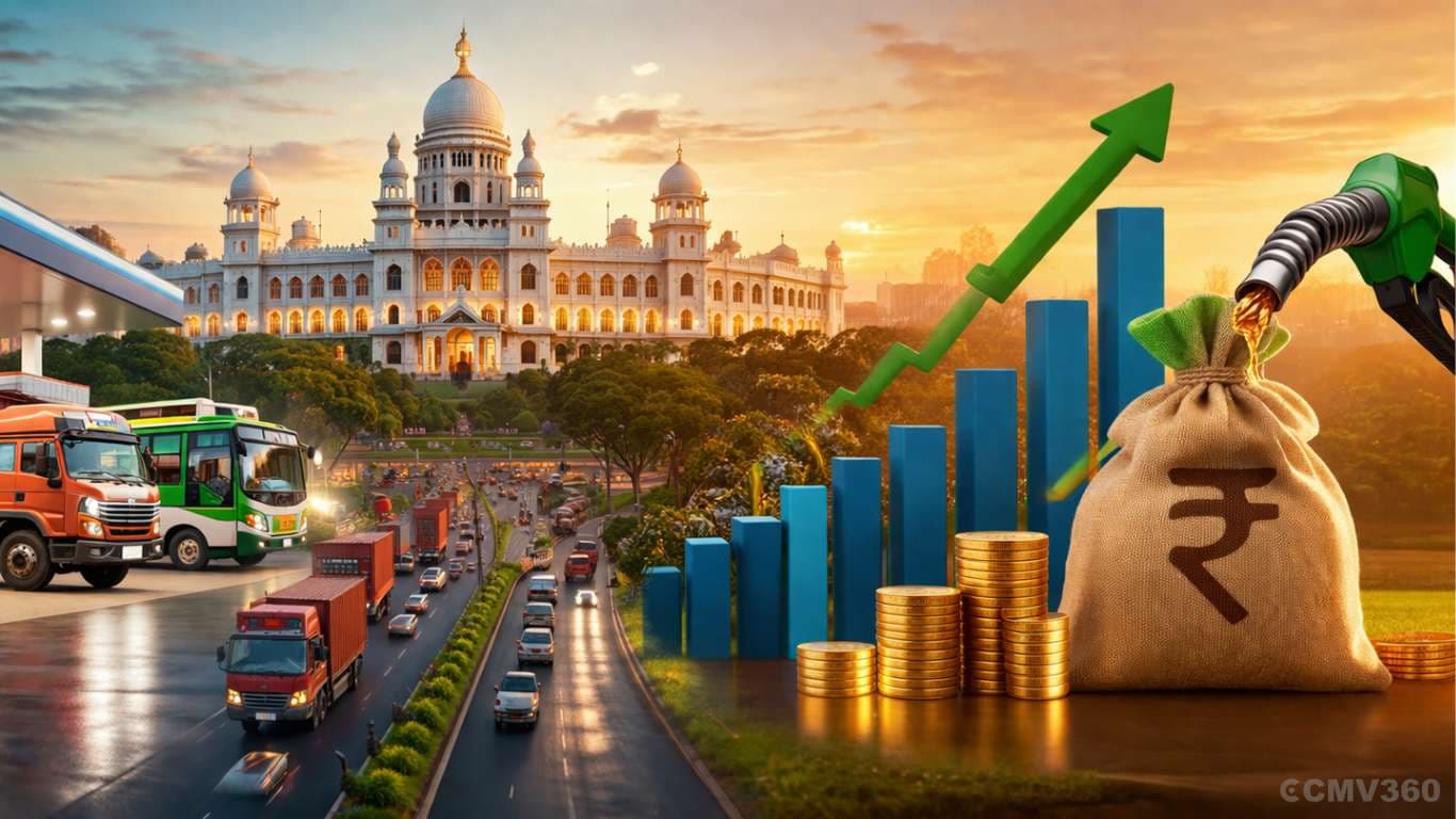 Telangana Revenue Rises as Fuel and GST Collections Exceed ₹78,000 Crore in 2025-26 Telangana Revenue Rises as Fuel and GST Collections Exceed ₹78,000 Crore in 2025-26