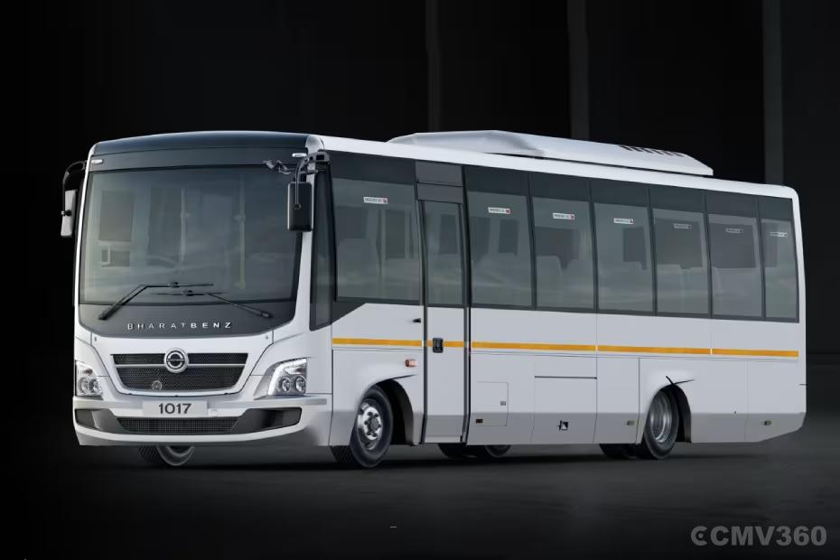 BharatBenz 1017 Staff Bus Left Front Three Quarter BharatBenz 1017 Staff Bus Left Front Three Quarter
