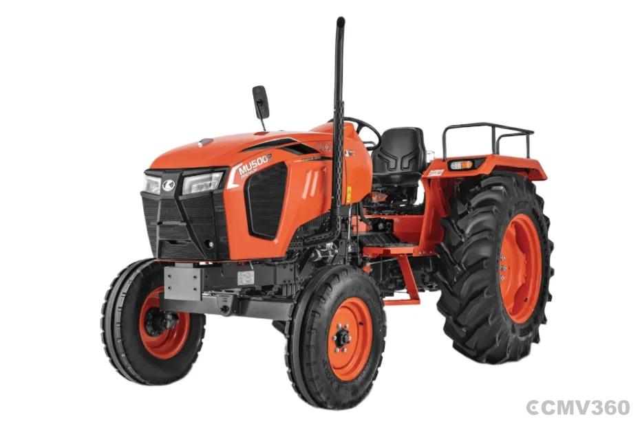 Kubota MU5002 2WD tractor left front three-quarter view Kubota MU5002 2WD tractor left front three-quarter view