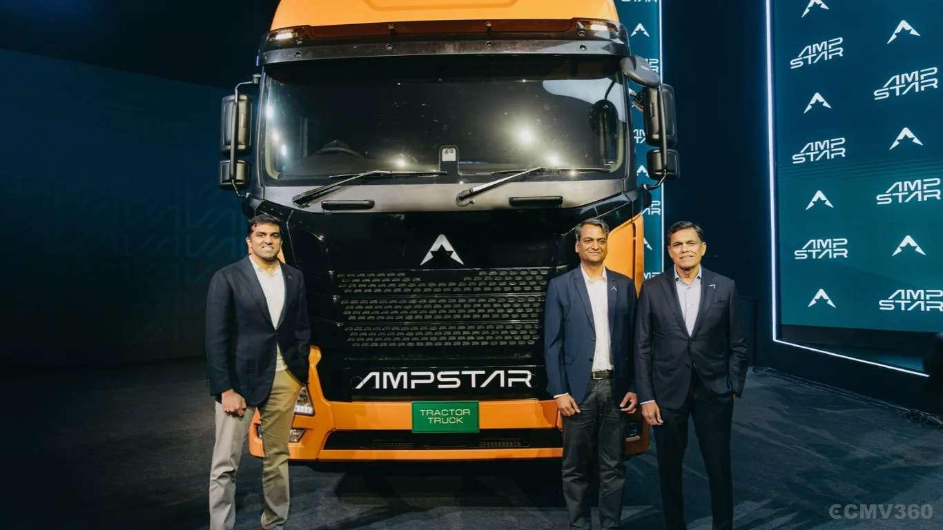 AMPSTAR Deploys First 100 Electric Tractor Trucks for JSW Cement, Gets CMVR Certification AMPSTAR Deploys First 100 Electric Tractor Trucks for JSW Cement, Gets CMVR Certification