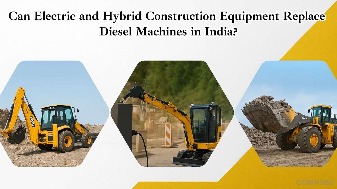 Can Electric and Hybrid Construction Equipment Replace Diesel Machines in India? Can Electric & Hybrid Machines Replace Diesel in India?