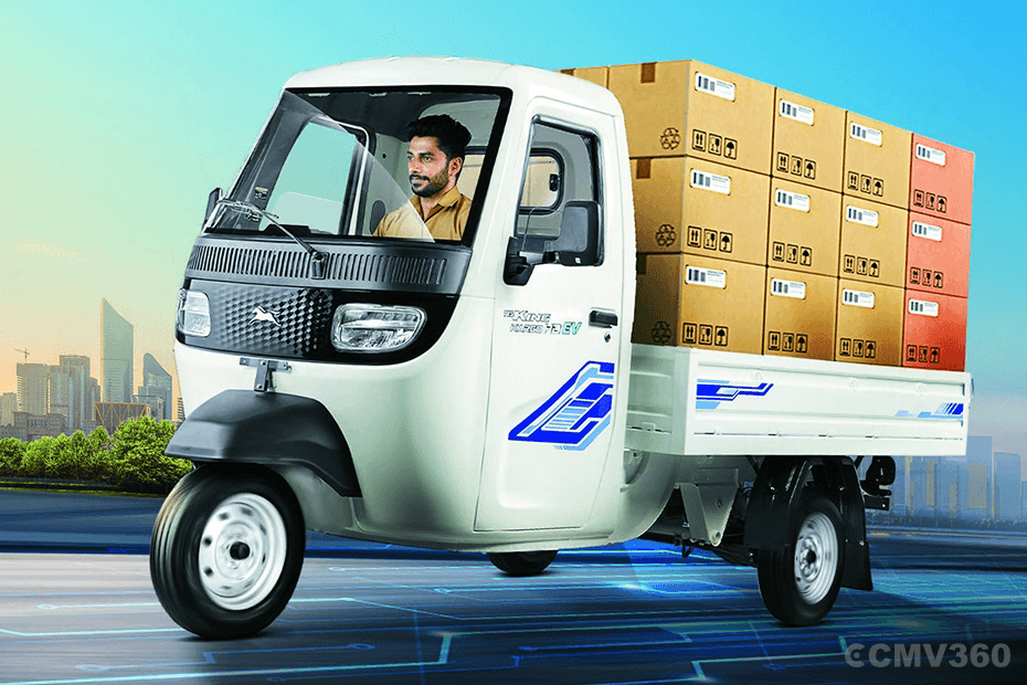 TVS King Kargo HD EV Left Front Three Quarter TVS King Kargo HD EV Left Front Three Quarter