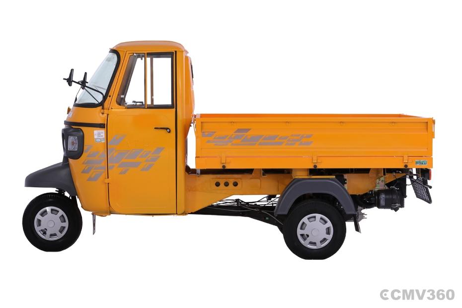 Atul Gem Cargo Diesel Yellow Left Side View Atul Gem Cargo Diesel Yellow Left Side View