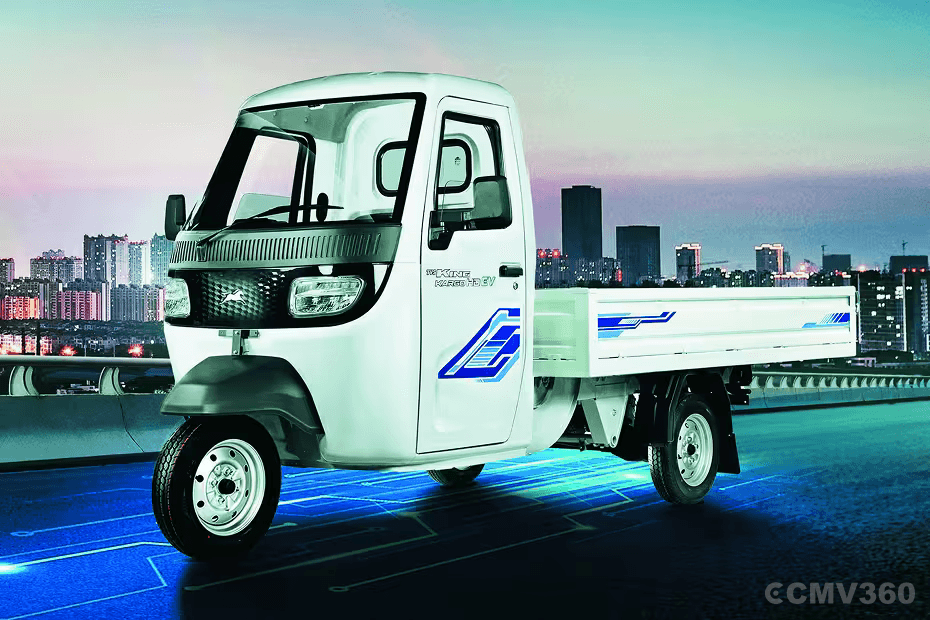 TVS King Kargo HD EV Left Front Three Quarter TVS King Kargo HD EV Left Front Three Quarter