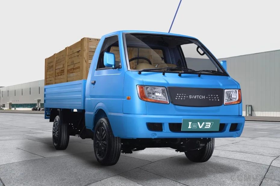 Switch Mobility IeV3 electric mini truck with cargo load body Switch Mobility IeV3 electric mini truck with cargo load body
