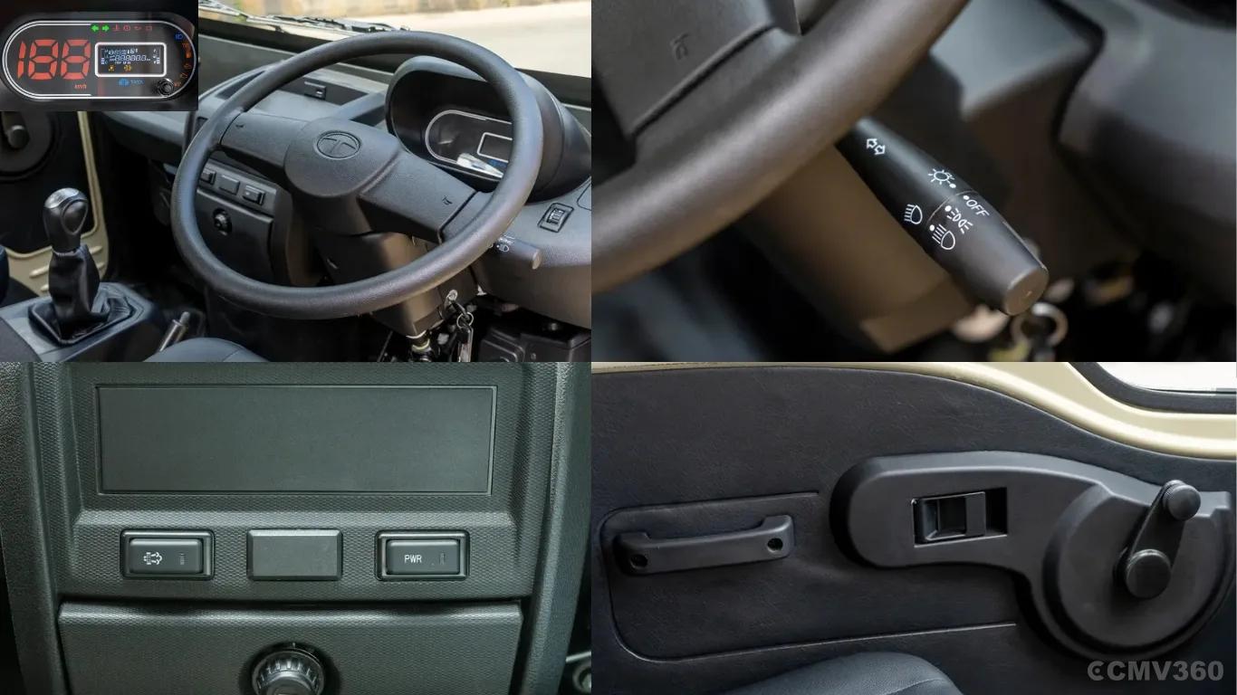 Tata ACE Gold Interior