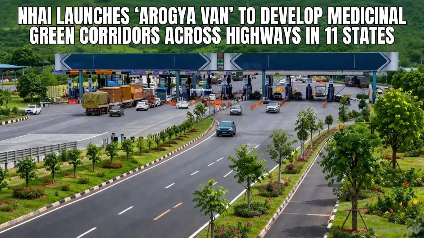 NHAI Arogya Van Medicinal Trees on Highways India Plan NHAI Arogya Van Medicinal Trees on Highways India Plan