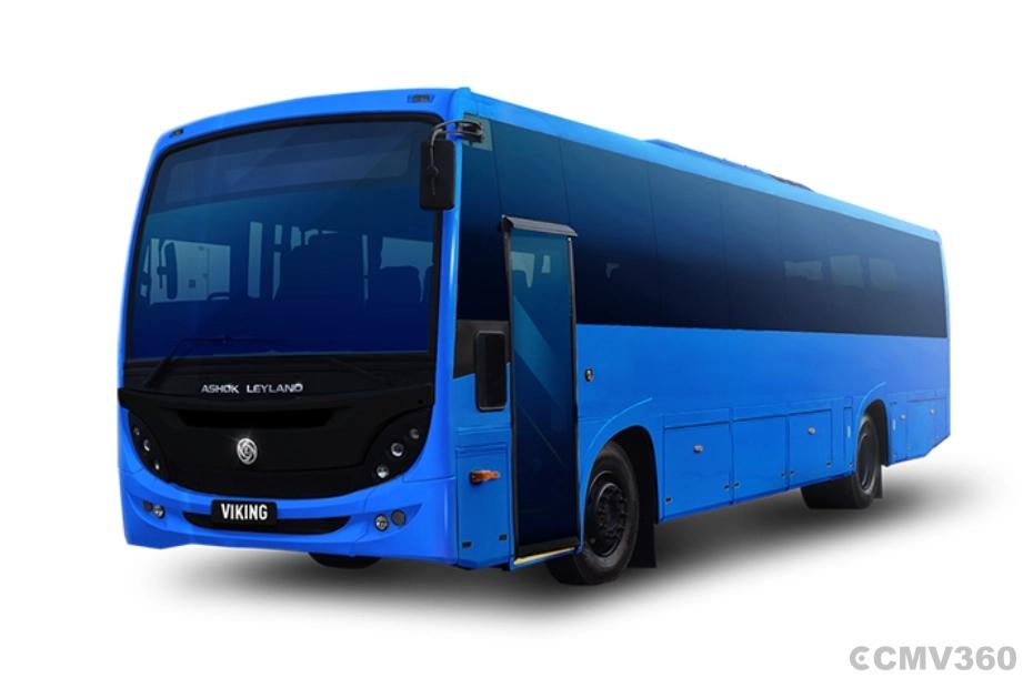 Ashok Leyland Viking Intercity Bus Blue Color Ashok Leyland Viking Intercity Bus Blue Color