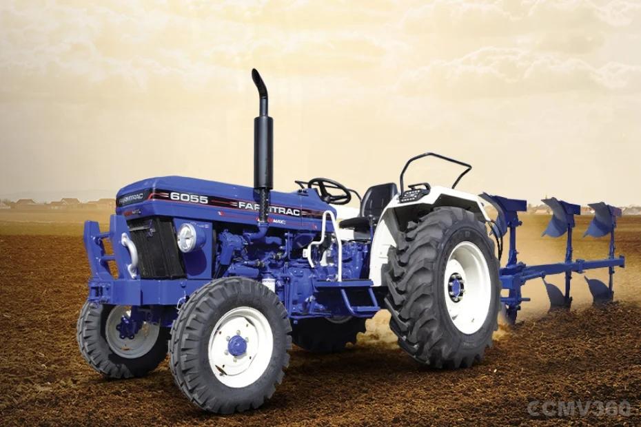 Farmtrac 6055 Powermaxx E CRT Left Front Three Quarter Farmtrac 6055 Powermaxx E CRT Left Front Three Quarter