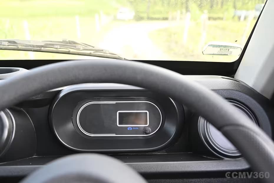 Tata Intra V10 Instrument Cluster Behind Steering Wheel Tata Intra V10 Instrument Cluster Behind Steering Wheel