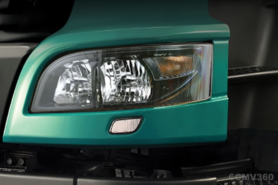 Mahindra Blazo X 28 Front Headlamp Assembly Close View Mahindra Blazo X 28 Front Headlamp Assembly Close View