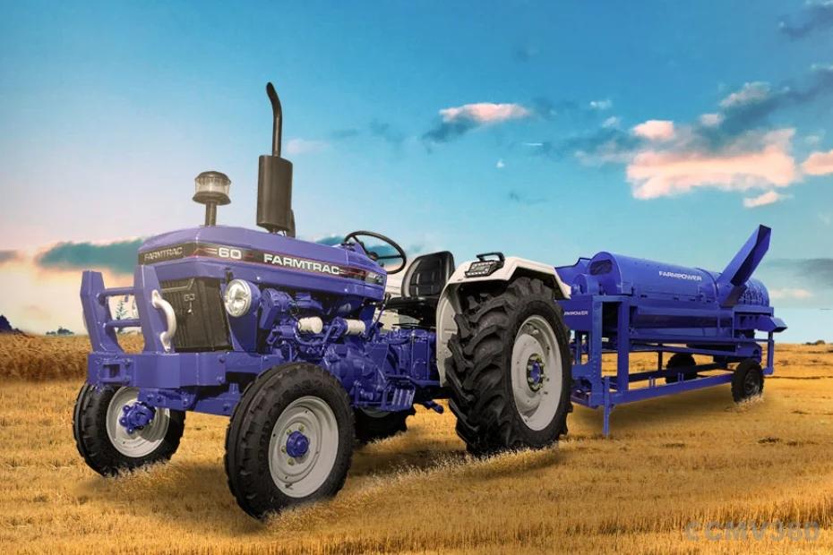 Farmtrac 60 Classic Left Front Three Quarter Farmtrac 60 Classic Left Front Three Quarter