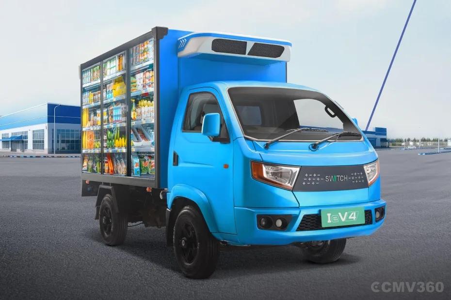 Switch Mobility IeV4 electric mini truck with refrigerated body Switch Mobility IeV4 electric mini truck with refrigerated body