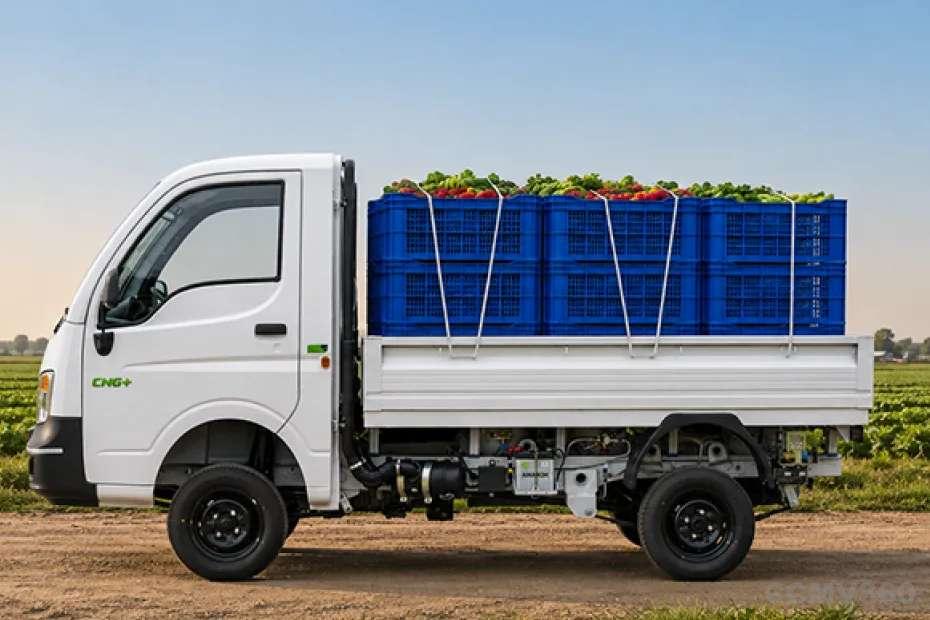 Tata Ace Gold Plus CNG Side Angle View Tata Ace Gold Plus CNG Side Angle View