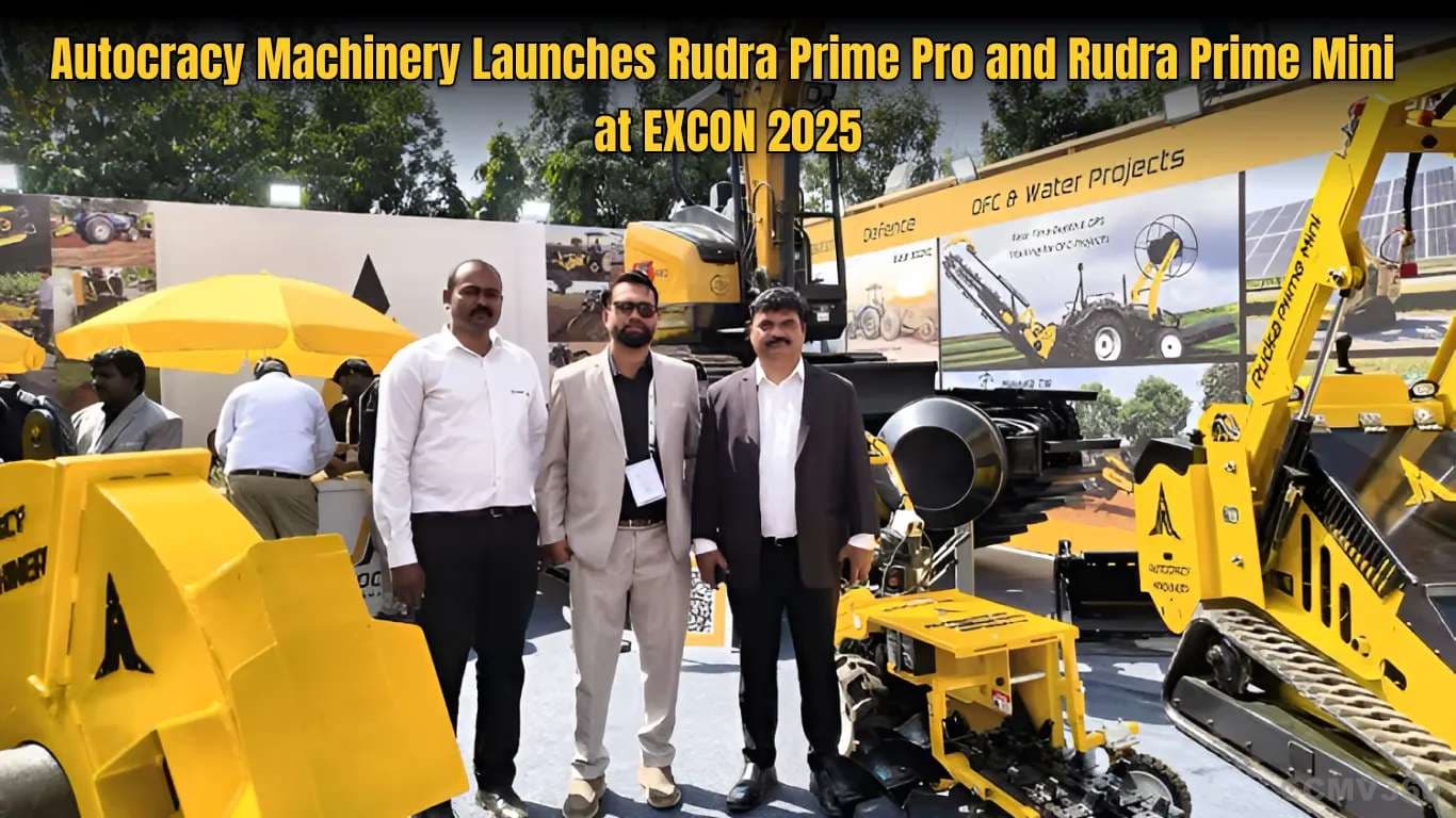 Autocracy Machinery Launches Rudra Prime Pro and Rudra Prime Mini at EXCON 2025 Autocracy Machinery Launches Rudra Prime Pro and Rudra Prime Mini at EXCON 2025