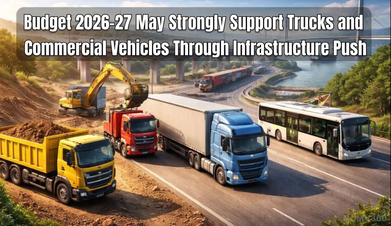 Budget 2026–27 May Strongly Support Trucks and Commercial Vehicles Through Infrastructure Push Budget 2026–27 May Strongly Support Trucks and Commercial Vehicles Through Infrastructure Push