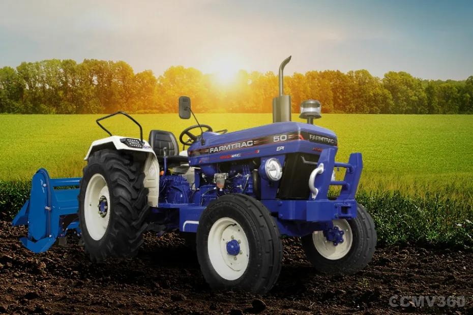 Farmtrac 50 EPI PowerMaxx Right Front Three Quarter Farmtrac 50 EPI PowerMaxx Right Front Three Quarter