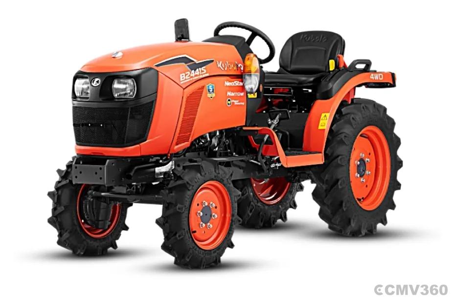 Kubota NeoStar B2441S tractor left front three-quarter view Kubota NeoStar B2441S tractor left front three-quarter view