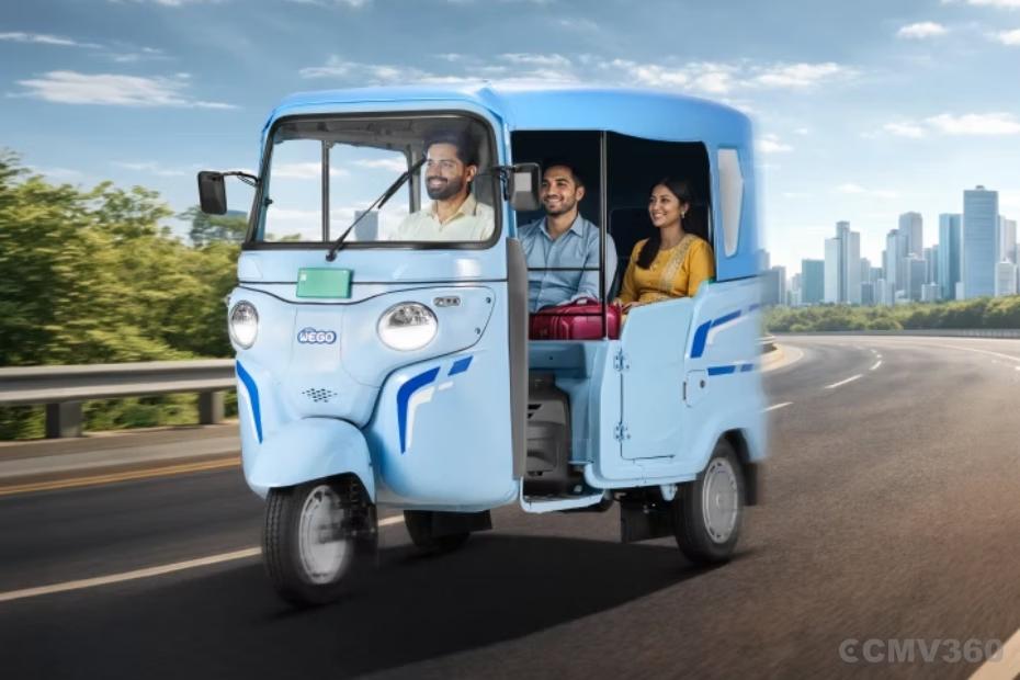 Bajaj WEGO P70 Left Front Three Quarter Bajaj WEGO P70 Left Front Three Quarter