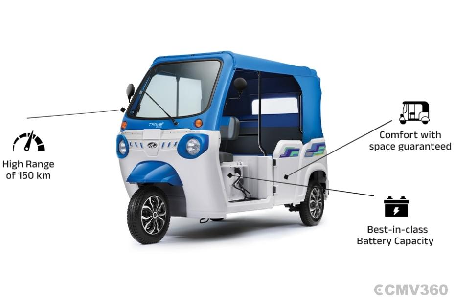 Mahindra Treo Plus Left Front Three Quarter Mahindra Treo Plus Left Front Three Quarter