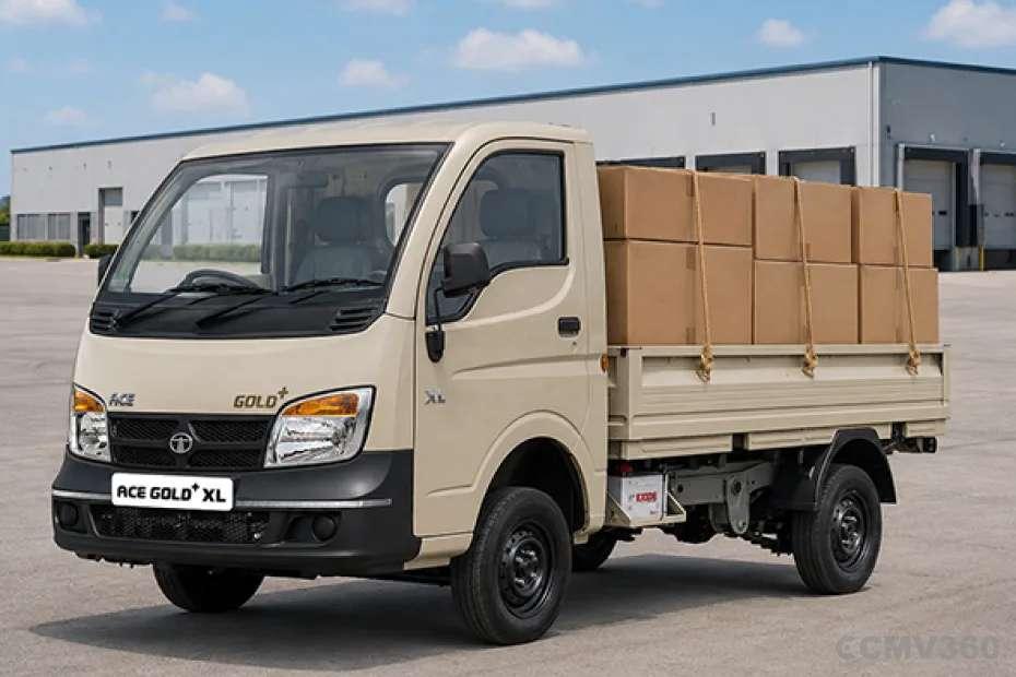 Tata Ace Gold Plus XL Three Quarter Angle View Tata Ace Gold Plus XL Three Quarter Angle View