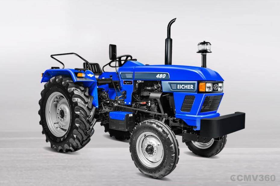 Eicher 480 Blue Right Front Three Quarter Eicher 480 Blue Right Front Three Quarter
