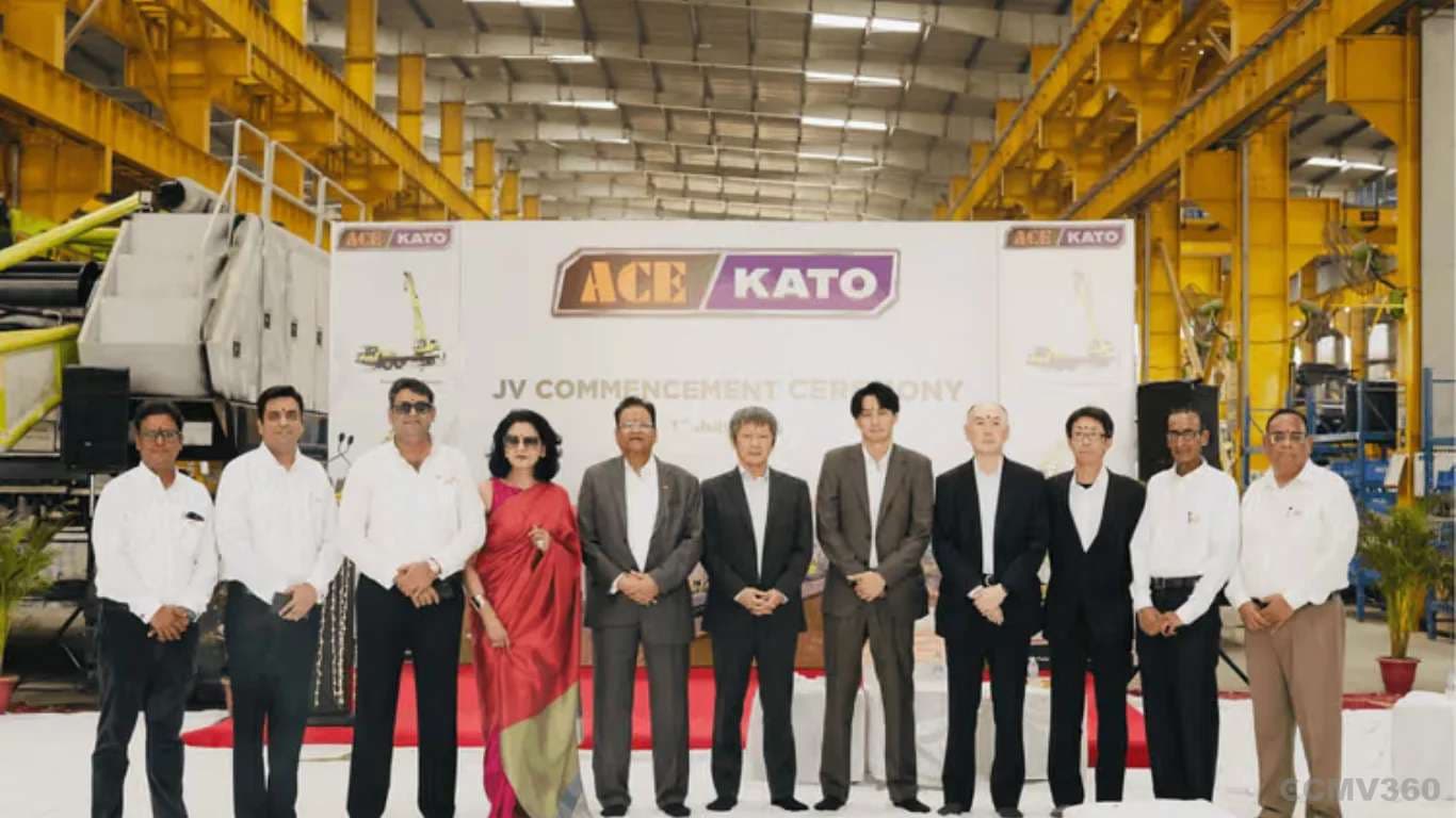 ACE-Kato JV Invests ₹200 Crore for Crane Plant in India ACE-Kato JV Invests ₹200 Crore for Crane Plant in India